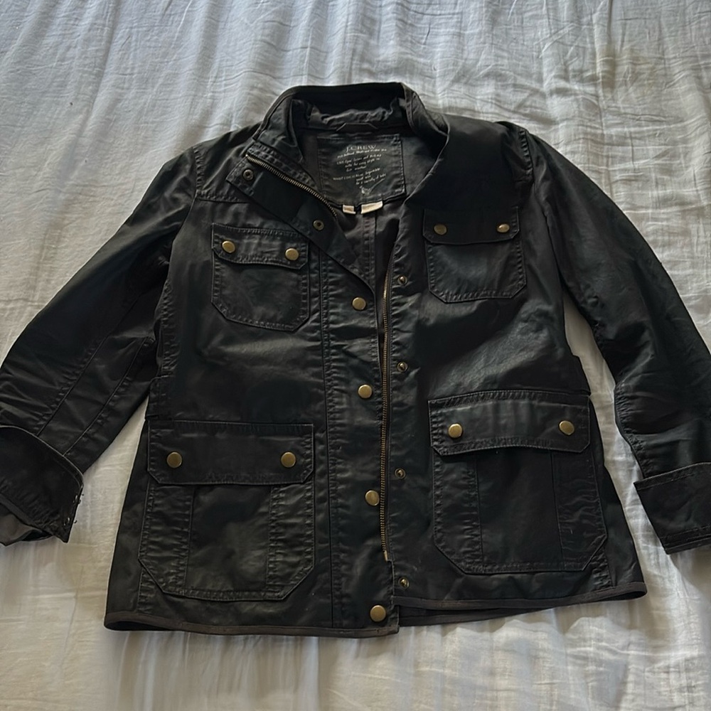 Waxed J. Crew Jacket